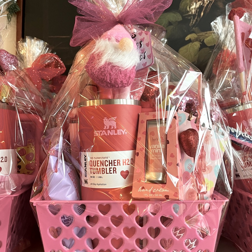 2024 Red Stanley with Gift Basket of items